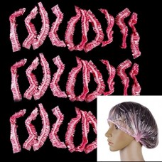 Bener jetables bonnets de douche Spa Salon Cheveux Caps Lot d'environ 100 (Rose) - B0761NM9WH